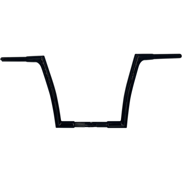 (image for) FAT BAGGERS INC Flat Top Handlebar Gloss Black 12 Inch