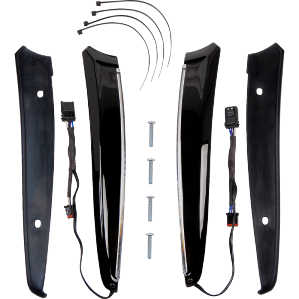 (image for) Horizon LED Windshield Trim Black