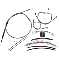 (image for) Black Pearl Handlebar Installation Kit (12"-14" Apes)