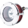 (image for) Feuling BA Air Cleaner Kit - Clear Outer Covers - Chrome finish w/ red filter
