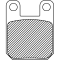 (image for) Organic Aramid Fiber Brake Pad 1720-0205