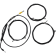 (image for) Black Vinyl Standard Cable Kit (8-10in Bars)