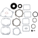 (image for) Vertex Complete Engine Gasket Set - Yamaha Phazer (all) 84-89