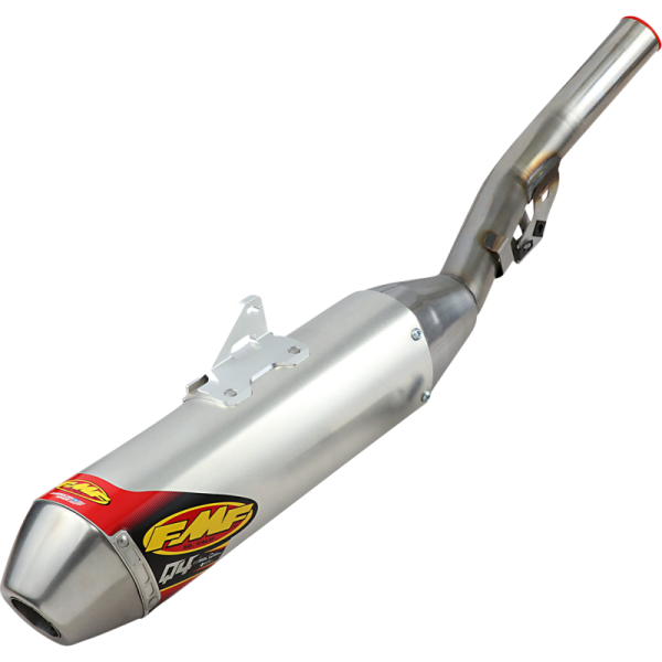 (image for) FMF Q4 Hex Spark Arrestor Slip-On Muffler - Yamaha YZ250FX