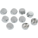 (image for) 5/16" Buttonhead/Allen-Hex Head Bolt Cover, Chrome