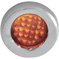 (image for) Amber Indicator Light (Stainless Bezel)