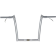 (image for) 1 1/4" Pre-Wired Monkey Drag Bars - Chrome 12"