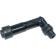 (image for) K&S Resistor Cover - 10/12 mm, terminal stud, black plastic