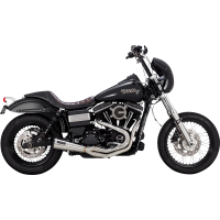 (image for) Vance & Hines Upsweep PCX 2-Into-1 Exhaust System Brushed Stainless Steel
