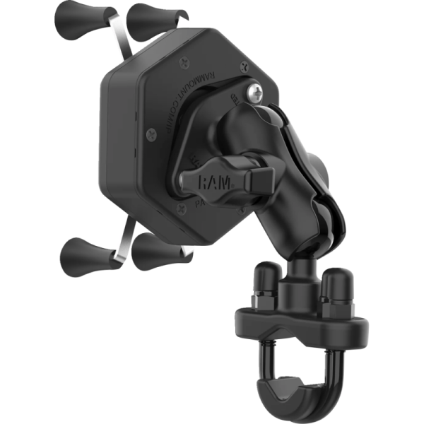 (image for) RAM MOUNT X-Grip Kit with Vibe-Safe, U-Bolt Base and Short Arm, Standard