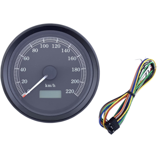(image for) Drag Specialties Electronic Speedometer 220 km/h (Universal)