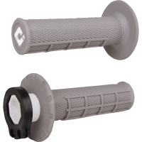 (image for) ODI Lock-On™ MX Grips - Half-Waffle - Soft Gray