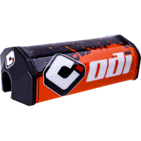 (image for) ODI Oversized Handlebar Pad - Orange/black splatter