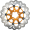 (image for) Full-floating Rear Rotor, Orange Carrier