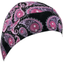 (image for) Flydanna Headwrap - Purple paisley