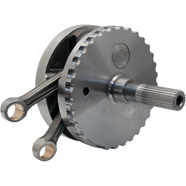 (image for) S&S CYCLE Flywheel Assembly 4 3/8" Stroke Twin Cam A (07-16) w/ Race