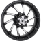 (image for) Hurricane Rear Wheel Black Cut 18" x 5.5"