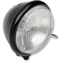 (image for) Gloss Black Bottom-Mount Headlight
