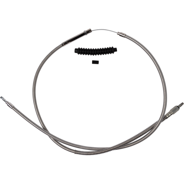 (image for) Barnett High-Efficiency Stainless Steel Clutch Cable for Softail (67" Std)