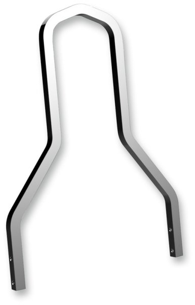 (image for) Square Short Sissy Bar (Chrome)