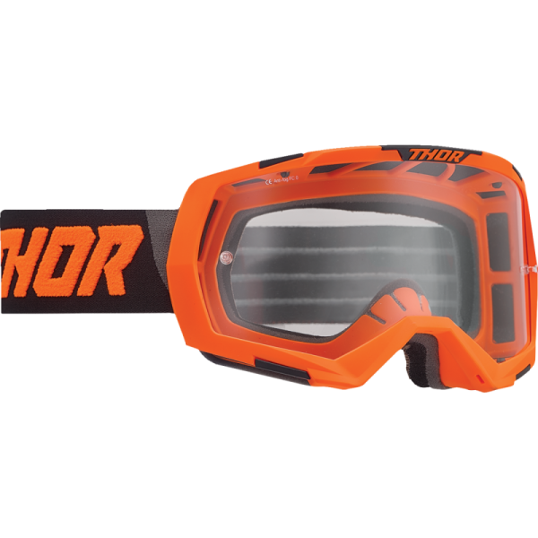 (image for) Thor Regiment Goggles - Flo Orange/Black (Clear Lens)