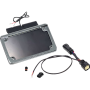 (image for) Chrome Illuminated Saddlebag License Plate Mount