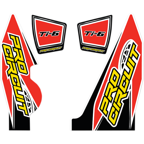 (image for) Pro Circuit Ti-6 Replacement Exhaust Sticker