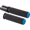 (image for) Arlen Ness Knurled Grips - Blue Anodized