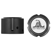 (image for) Axle Nut Cover Black w/ Don't Tread On Me