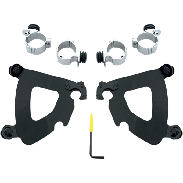 (image for) MEMPHIS SHADES HD Trigger-Lock Mount Kit Black 2320-0116
