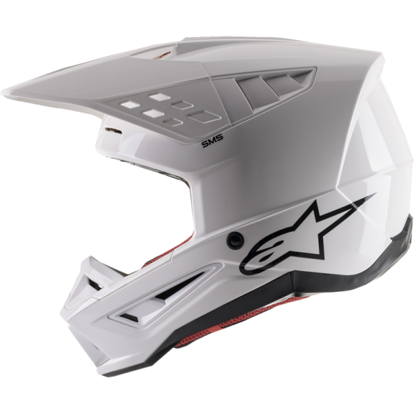 (image for) Alpinestars SM-5 Helmet, White Glossy, Size XL