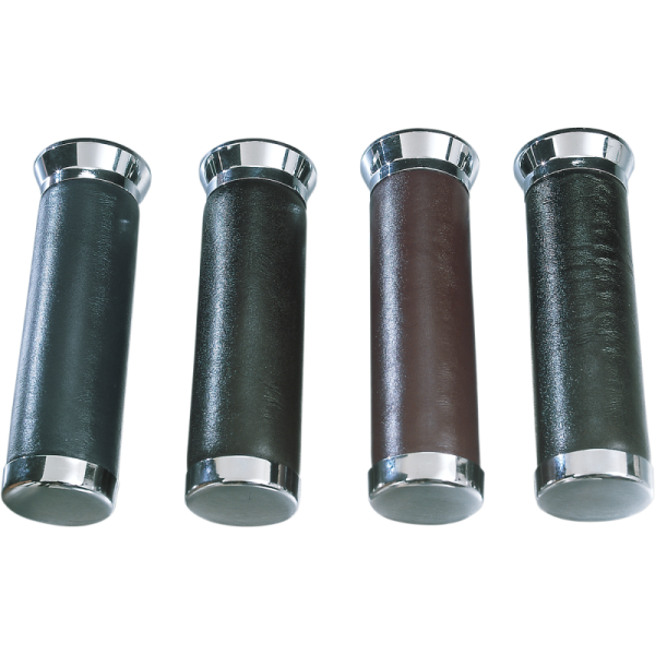 Parts Unlimited Leather-Covered Grips