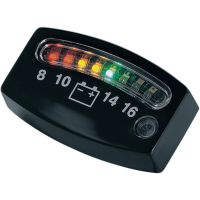 (image for) LED Battery Gauge, Black
