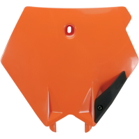 (image for) Front Number Plate - 98-22 KTM orange
