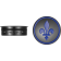 (image for) Swingarm Pivot Cover Black w/ Blue Fleur-de-lis