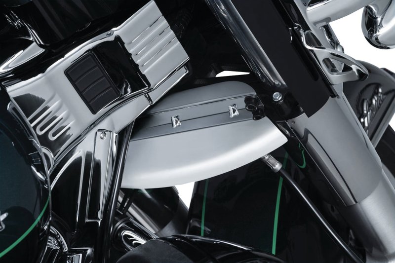 (image for) Kuryakyn Chrome Lower Triple Tree Wind Deflector