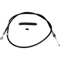 (image for) High-Efficiency Black Vinyl Clutch Cable for Softail/Dyna (69.75" +6")