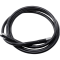 (image for) Black Vinyl-Coated Stainless Steel Brake Line 52"