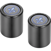 (image for) Docking Cover - Black w/ Blue Fleur-De-Lis