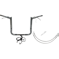 (image for) EZ Install Handlebar Kit Chrome 14" Rise