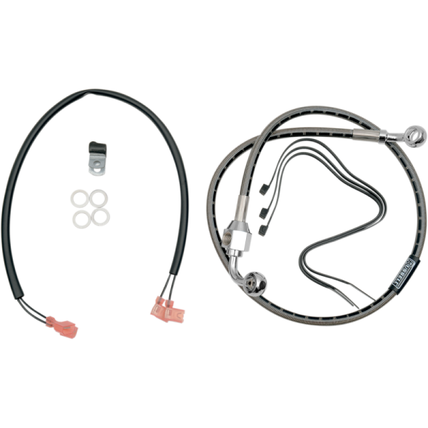 (image for) Russell Braided Rear Brake Line Kit 08834DS