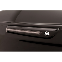 (image for) LED Hinge Covers - Light Smoke/Gloss Black