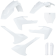 (image for) Acerbis Full Plastic Kit - White