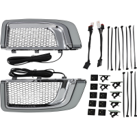 (image for) Tracer LED Fairing Lower Grilles - Chrome