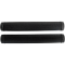 (image for) 7" Colored Rubber Grips - Black