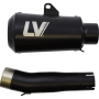 (image for) LV-10 Stainless steel Slip-On for YAMAHA YZF-R6 06-21