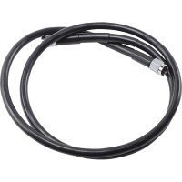 (image for) Black Vinyl-Coated Stainless Steel Brake Line 40"