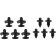(image for) M7 Push/Pry Rivets (five of each)