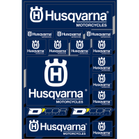 (image for) Husqvarna Decal Sheet