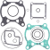 (image for) Vertex "Pro-Formance" Full Top-End Engine Gasket Set